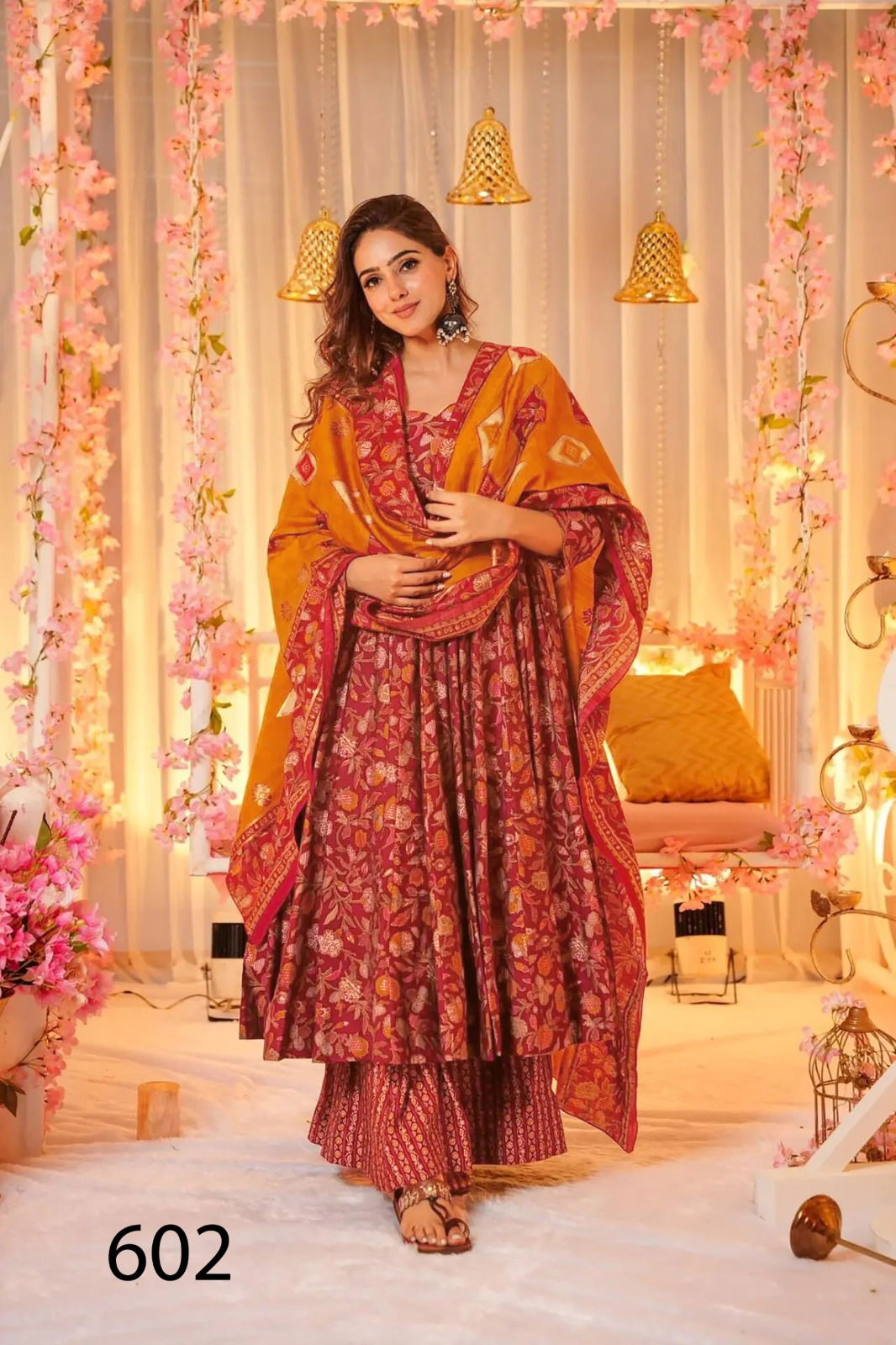 Clora Vol 6 By Lucaya  Pure Maslin Kurti Bottom With Dupatta Wholesale Suppliers In Mumbai